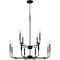 Quoizel Abner Chandelier 12 Lights Matte Black ABR5128MBK - alternate 1